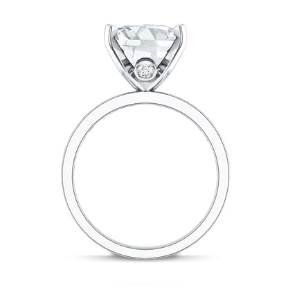 Oval Cut 5 Carat Lab Grown Diamond Big Engagement Ring with IGI Certificate